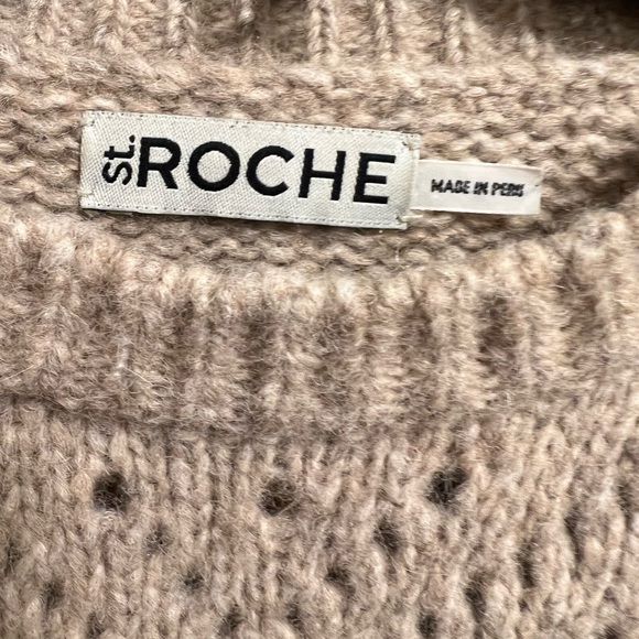 St. Roche Sissy Sweater in Blonde. Size XS. - Picture 11 of 11